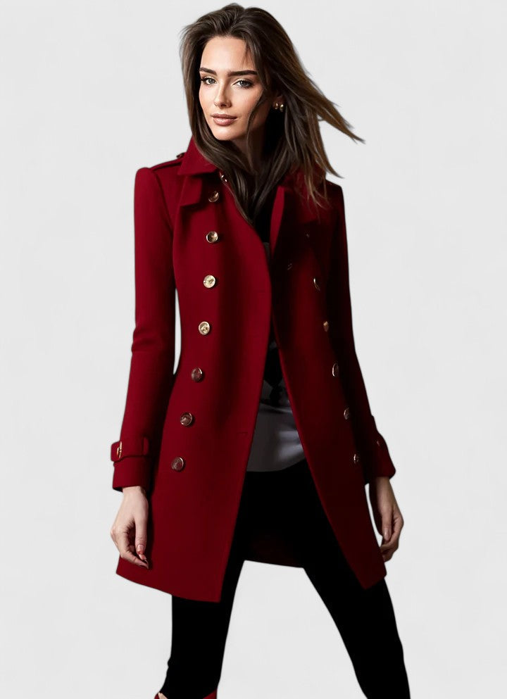 Red coat - Lana Fiorelli