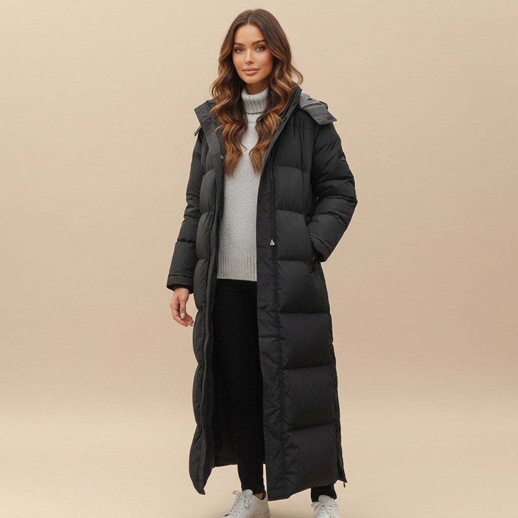 Black puffer jacket - Lana Fiorelli