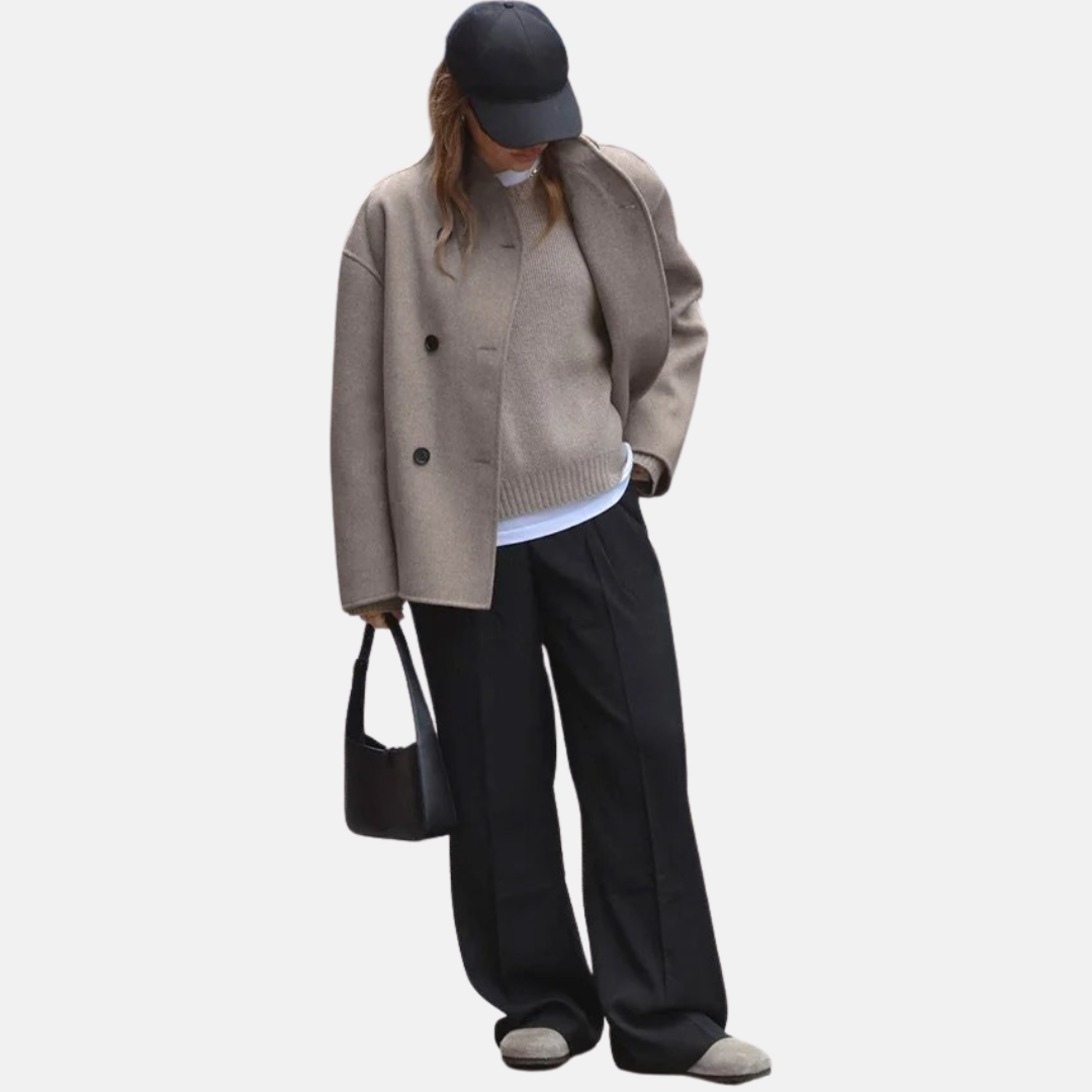 Brown coat - Lana Fiorelli