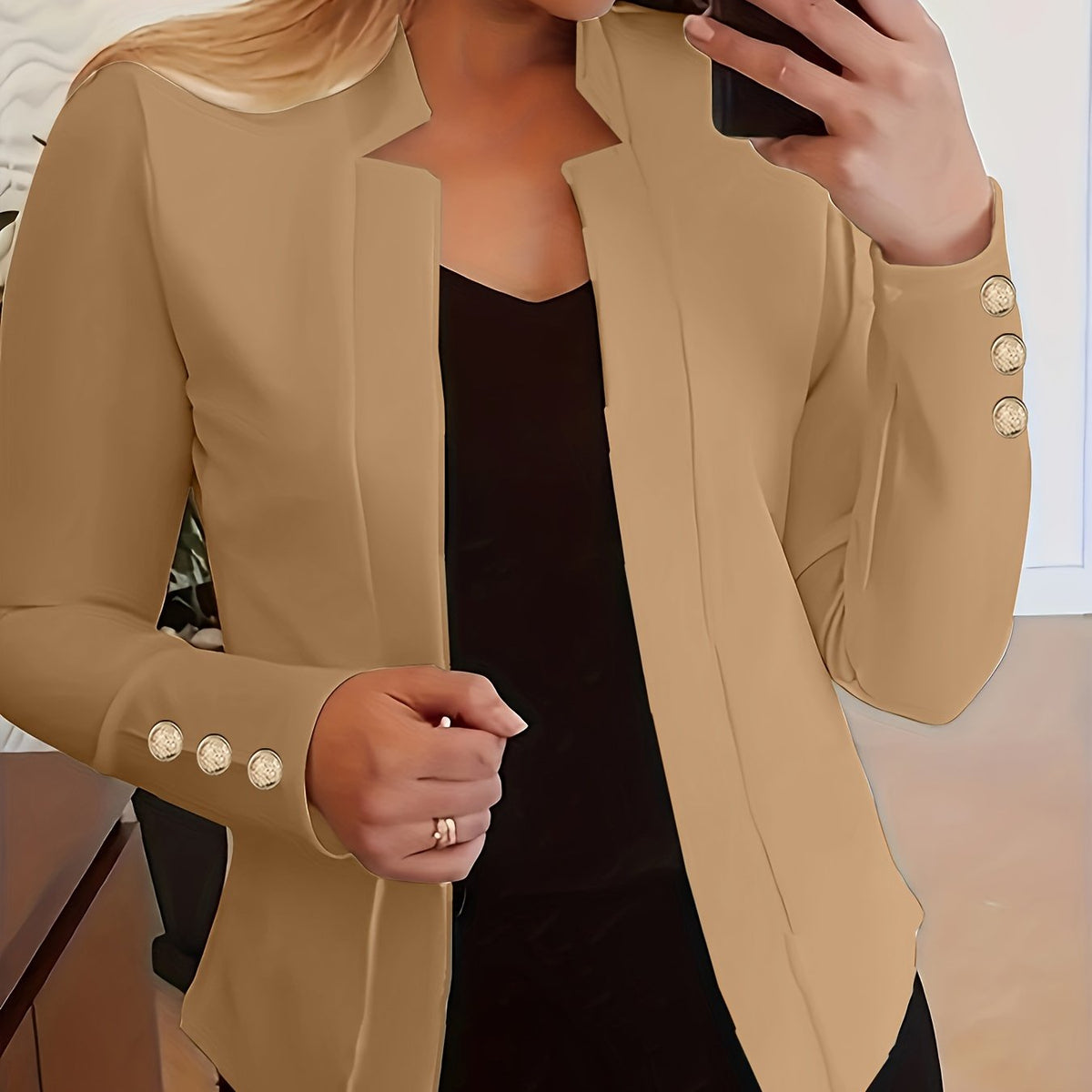 Khaki blazer - Lana Fiorelli