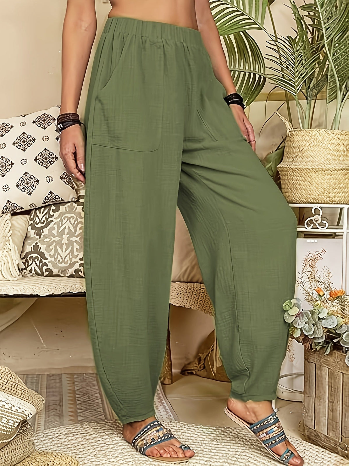 Black wide leg trousers - Lana Fiorelli