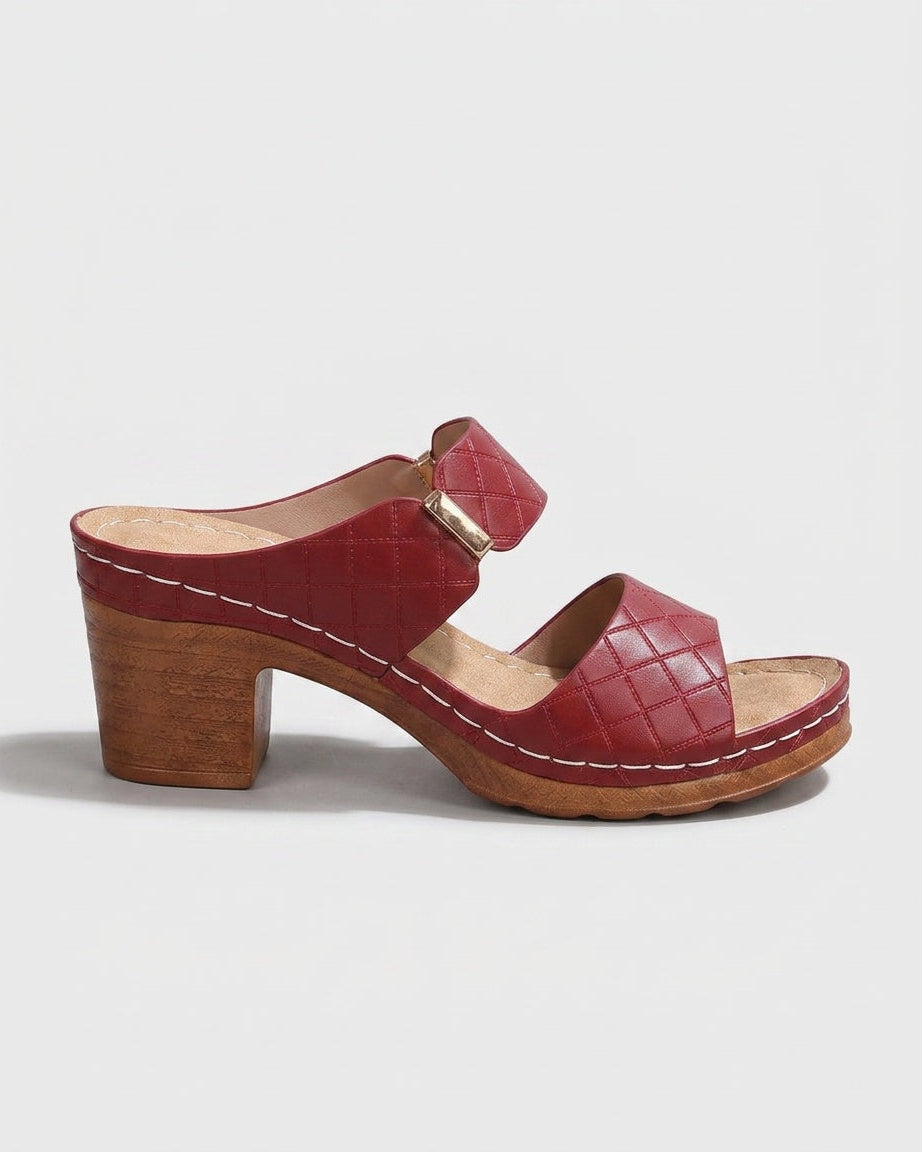 Burgundy Sandals - Lana Fiorelli