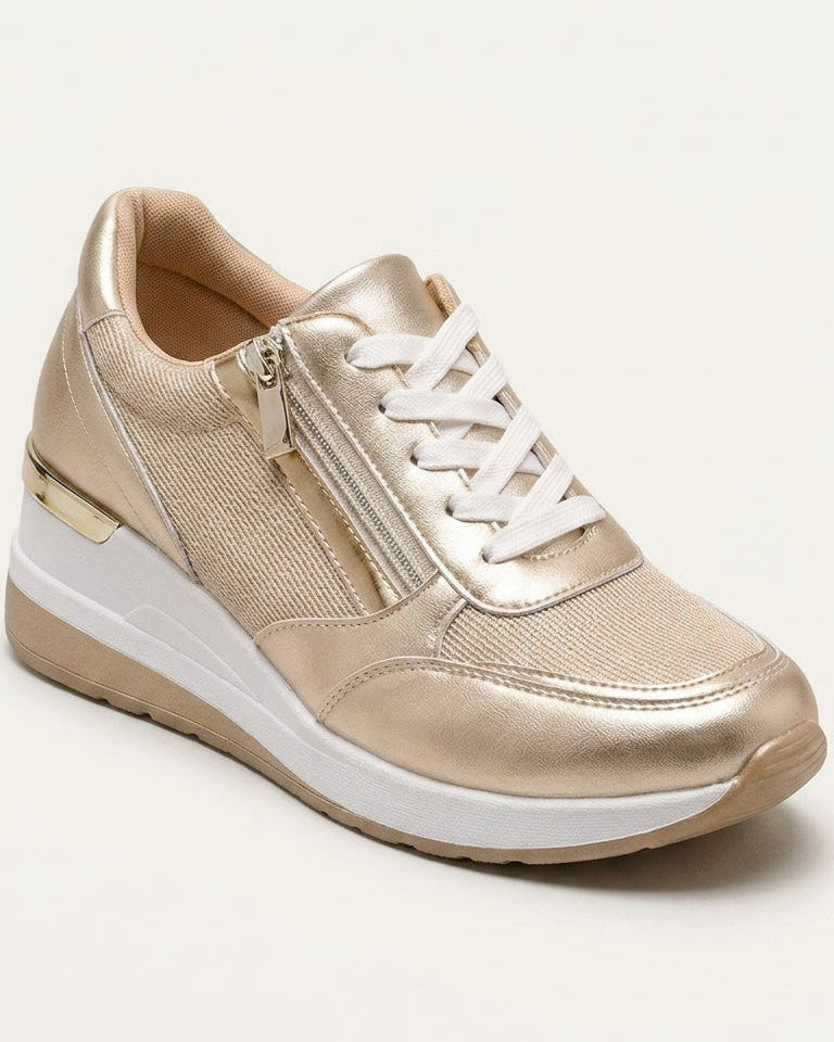 Gold Sneakers - Lana Fiorelli