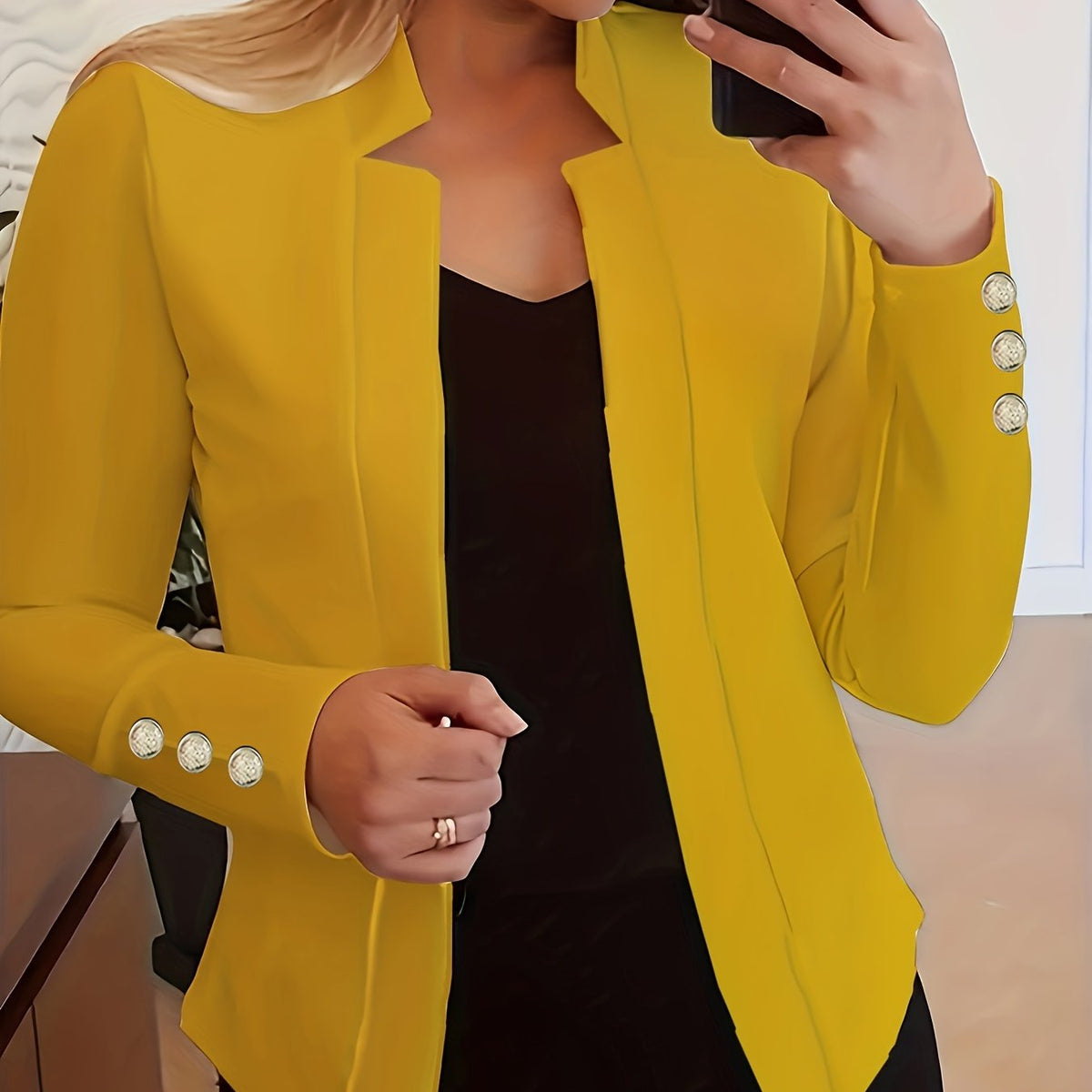 Yellow blazer - Lana Fiorelli