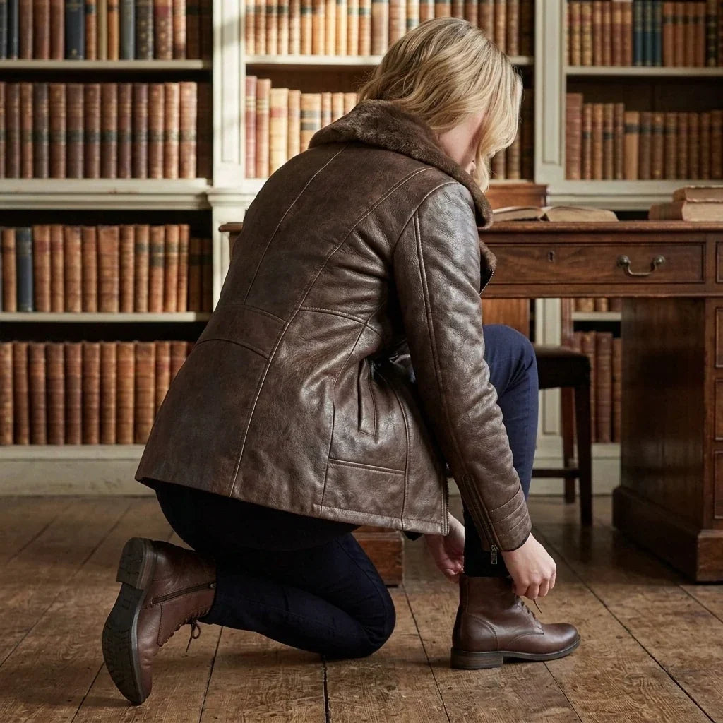 Brown jacket - Lana Fiorelli