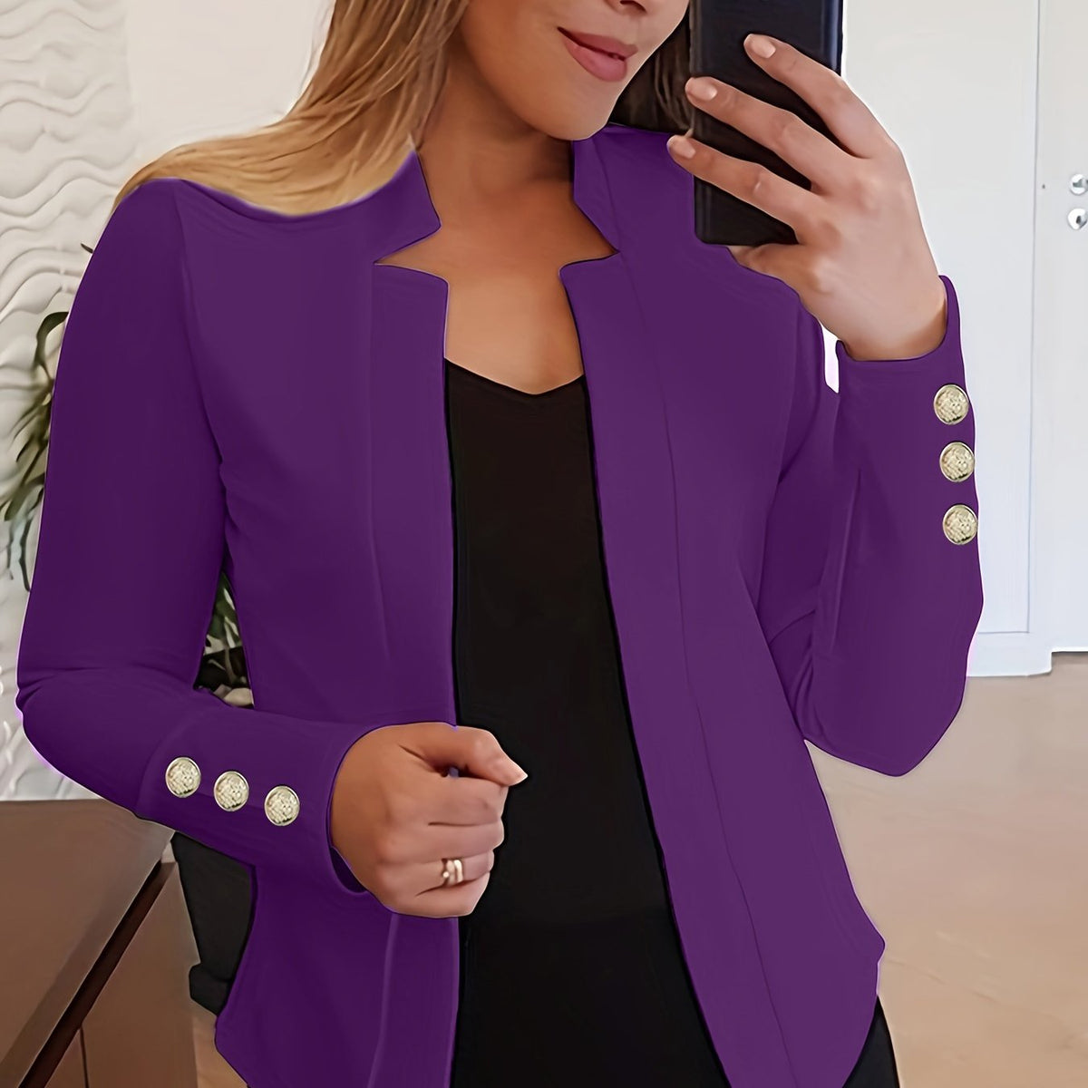 Purple blazer - Lana Fiorelli