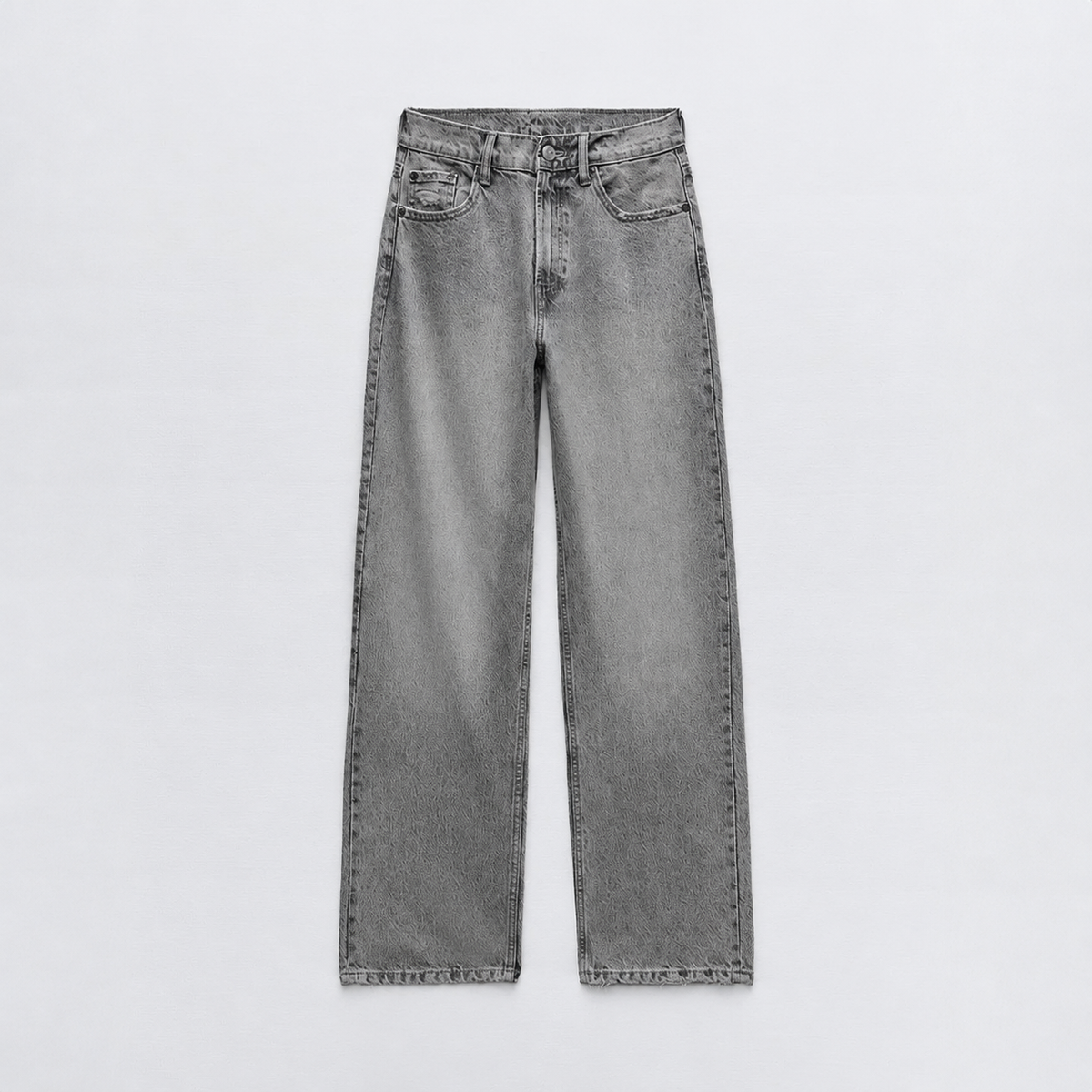 Black ripped straight jeans - Lana Fiorelli