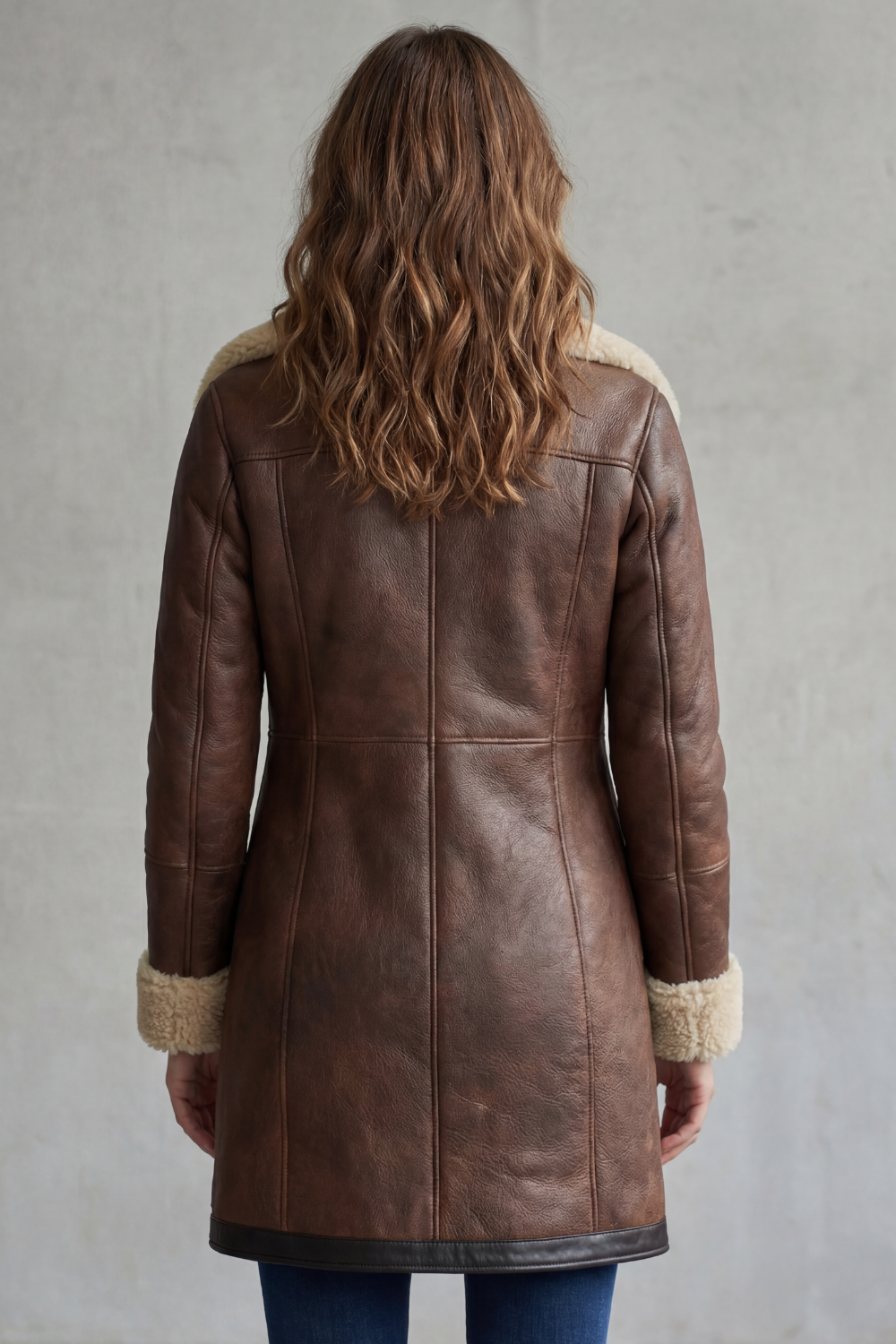 Dark Brown coat - Lana Fiorelli