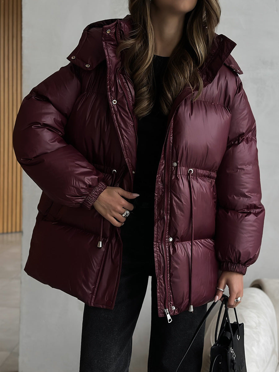 Black puffer jacket - Lana Fiorelli