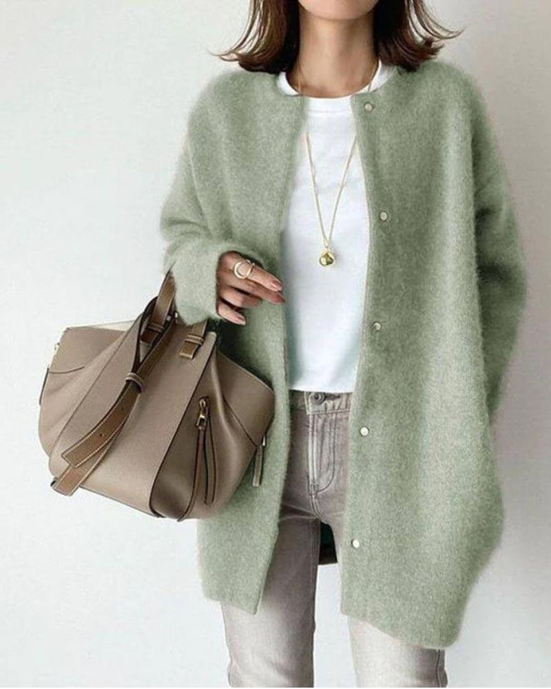 Light Green cardigan - Lana Fiorelli