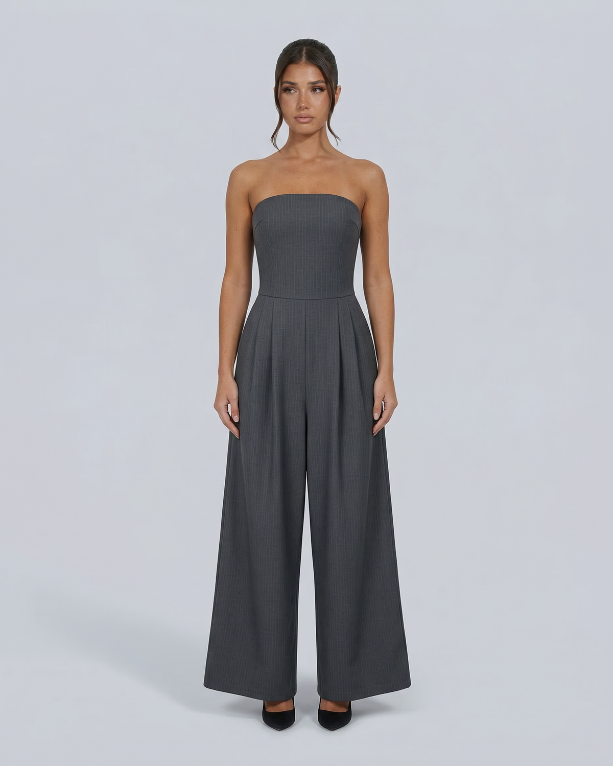 Grey Jumpsuit - Lana Fiorelli