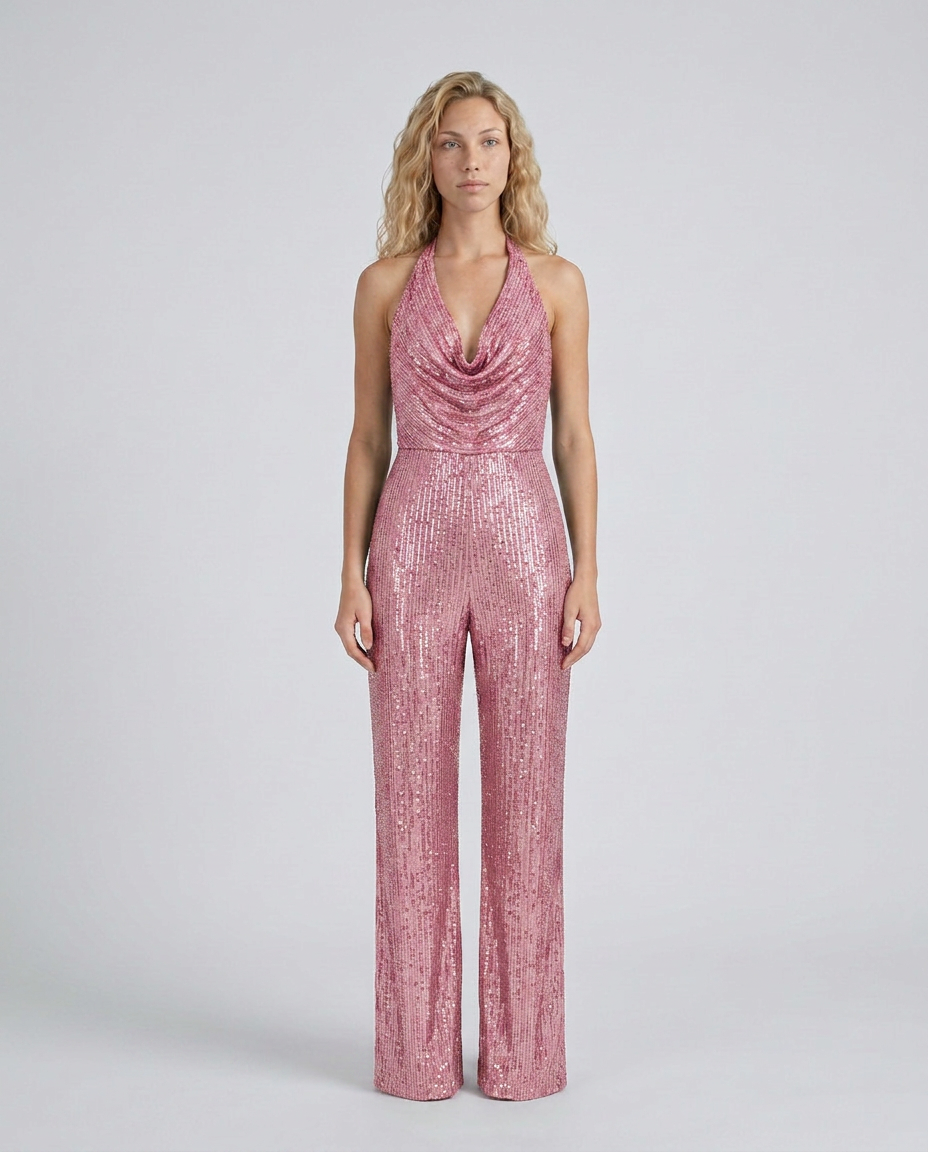 Pink Jumpsuit - Lana Fiorelli