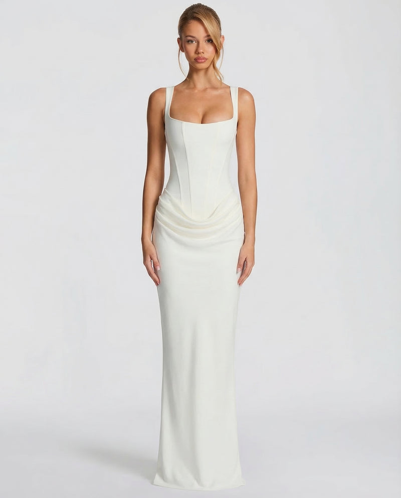 White Maxi Dress - Lana Fiorelli