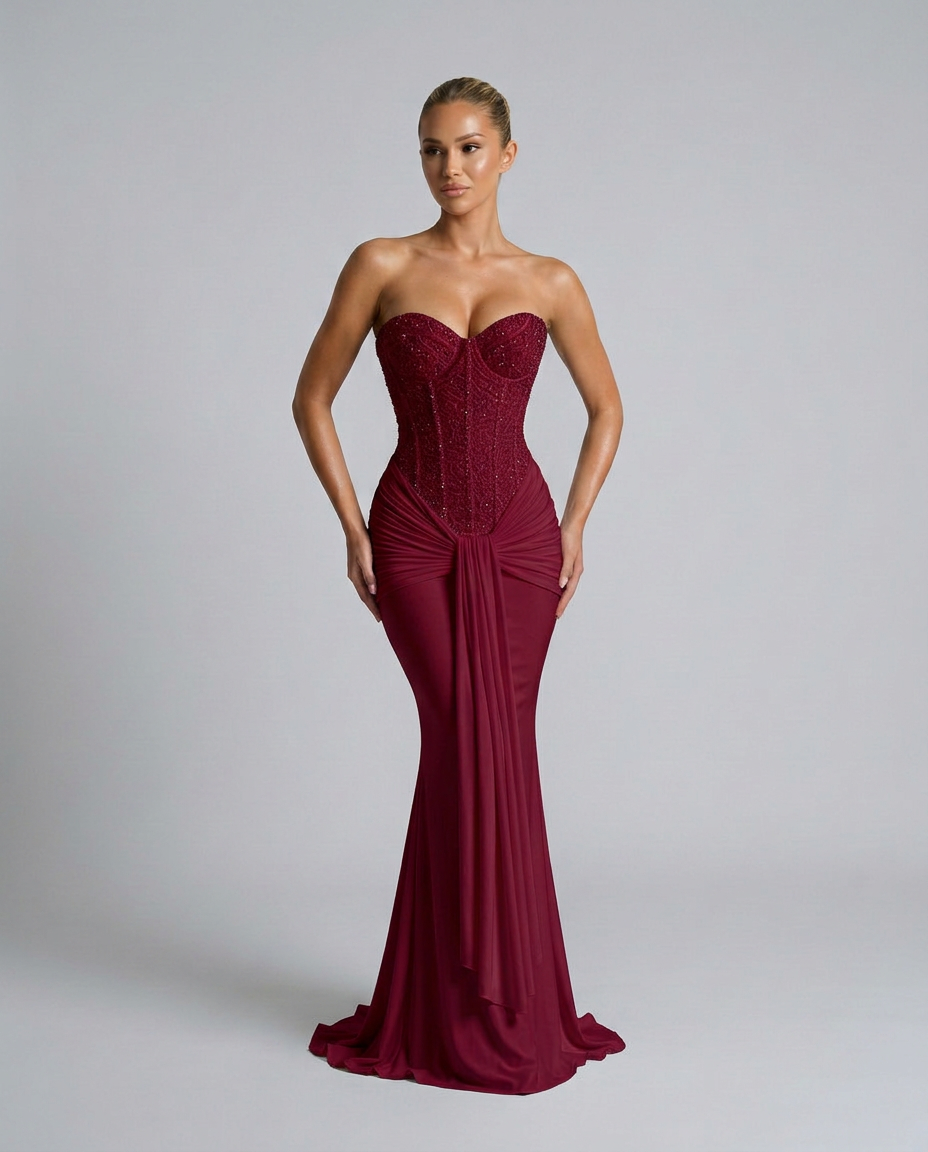 Sequin Maxi Dress - Lana Fiorelli