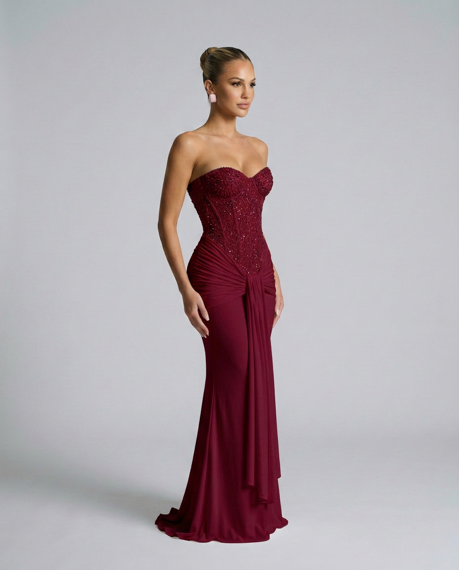 Sequin Maxi Dress - Lana Fiorelli
