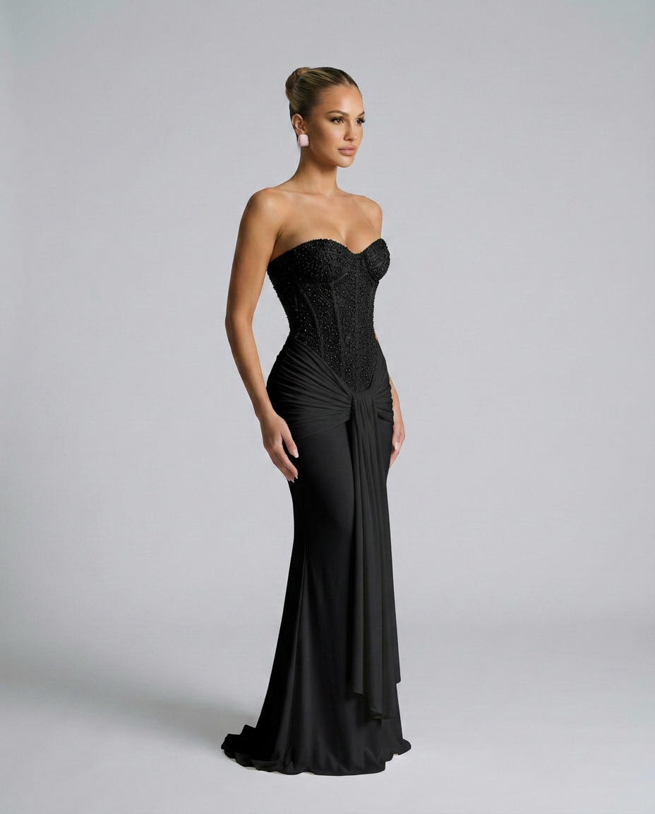 Sequin Maxi Dress - Lana Fiorelli