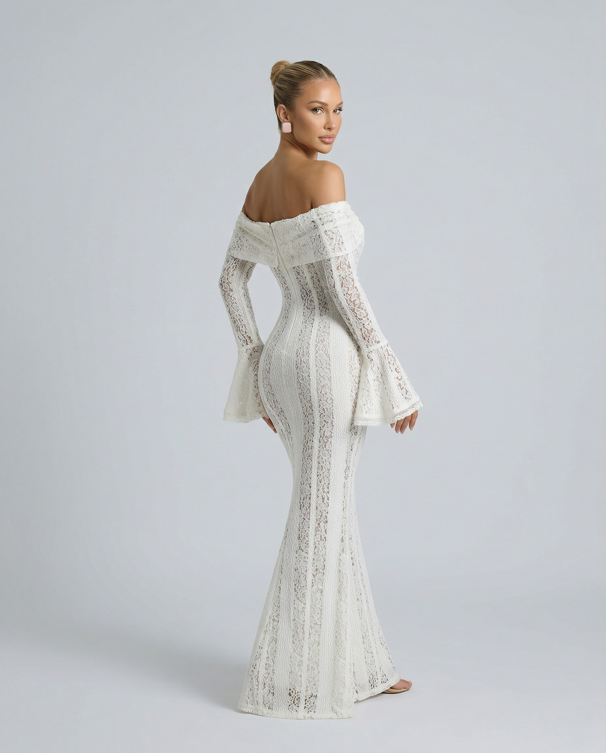 Lace Maxi Dress - Lana Fiorelli