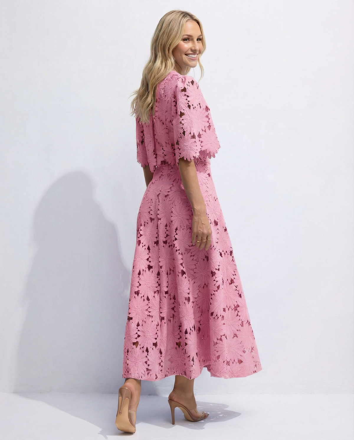 Lace Top and Skirt Set - Lana Fiorelli