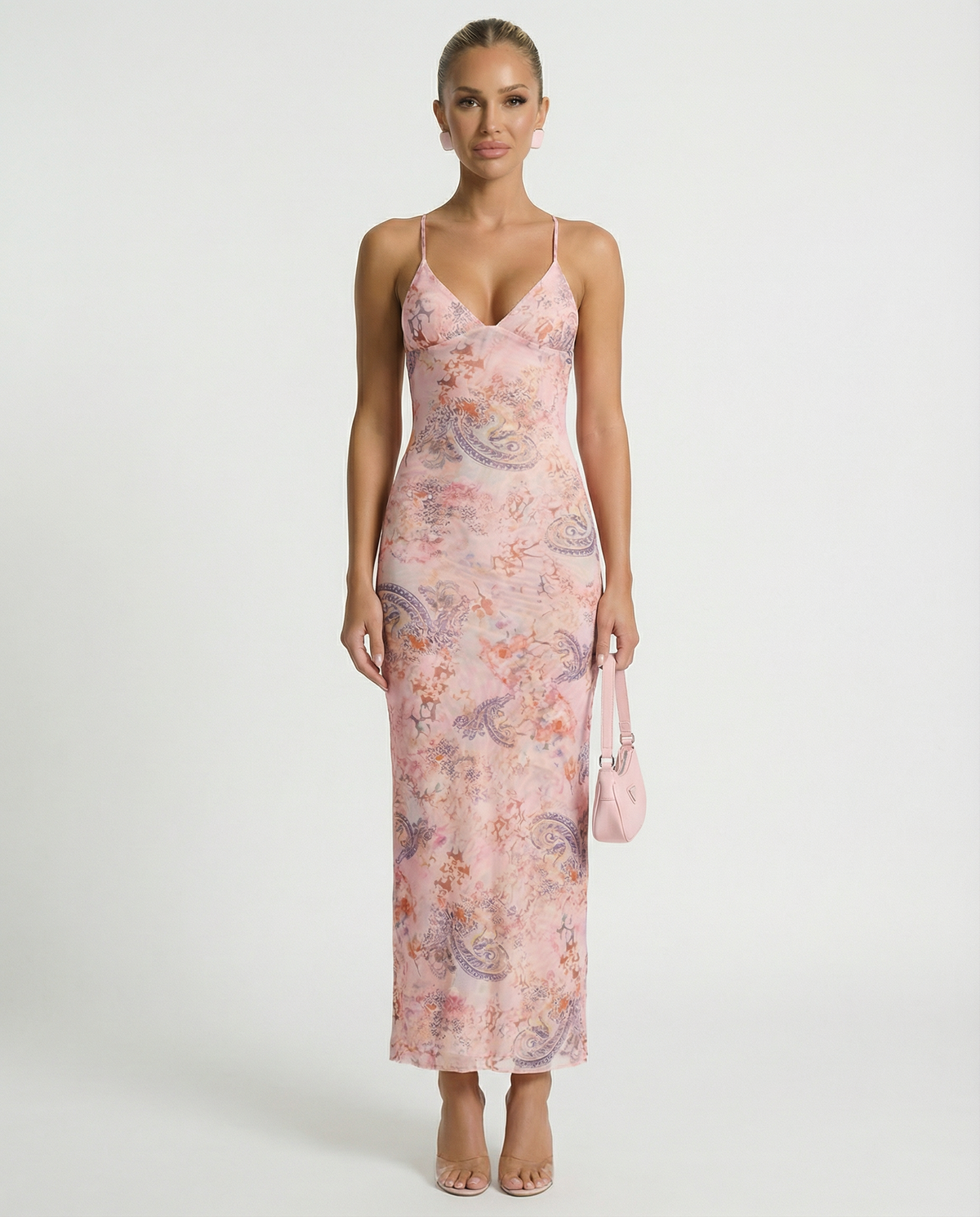 Pink Midi Dress - Lana Fiorelli