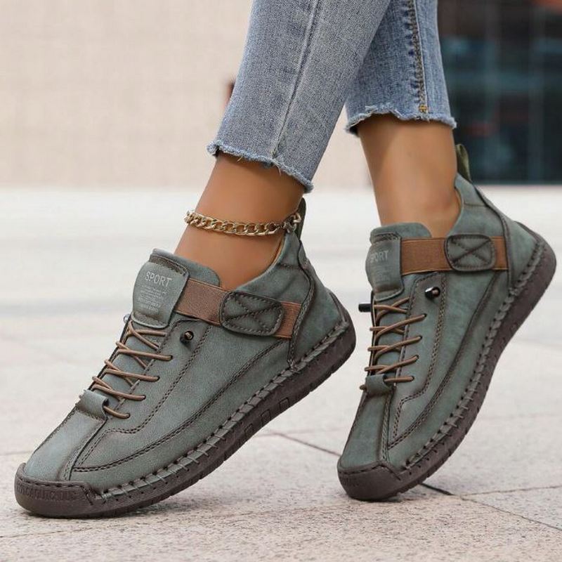 Dark Green comfort sneakers - Lana Fiorelli