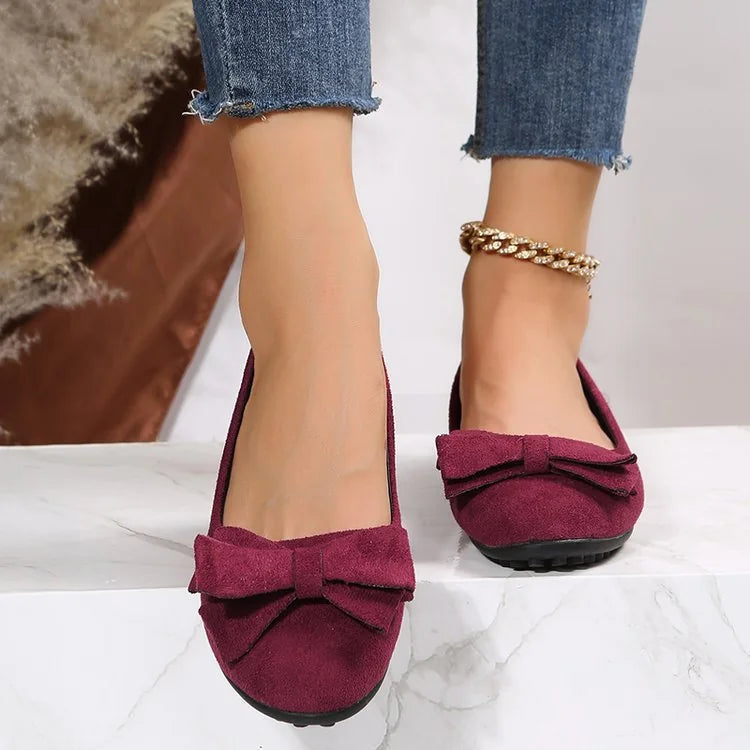 Black wide fit ballet flats - Lana Fiorelli