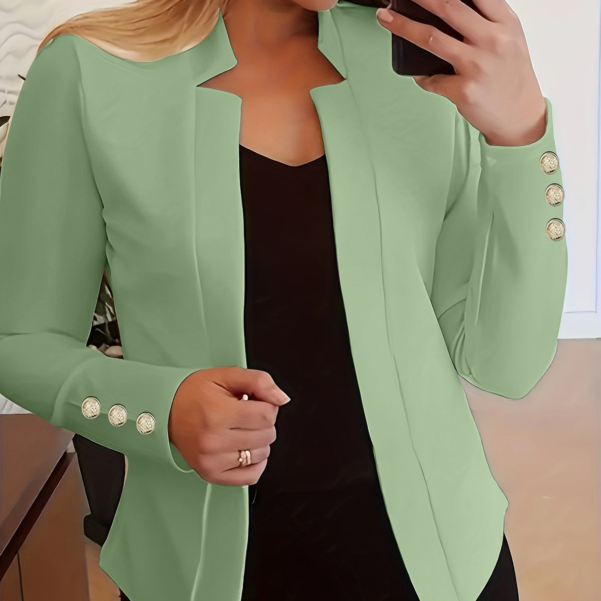Light Green blazer - Lana Fiorelli