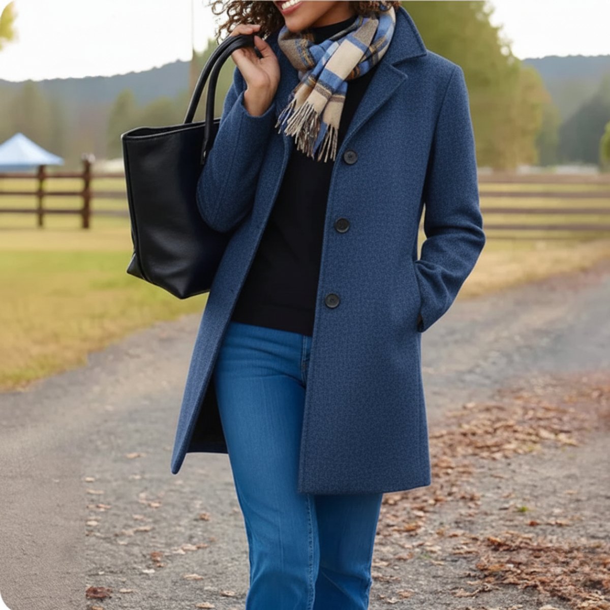 Blue coat - Lana Fiorelli