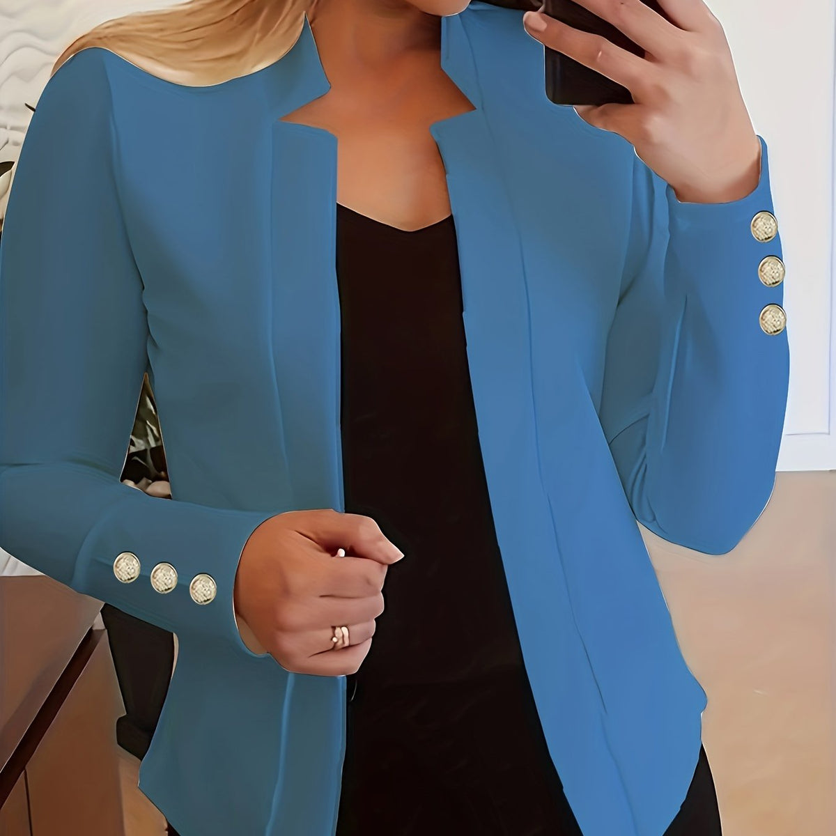 Light Blue blazer - Lana Fiorelli