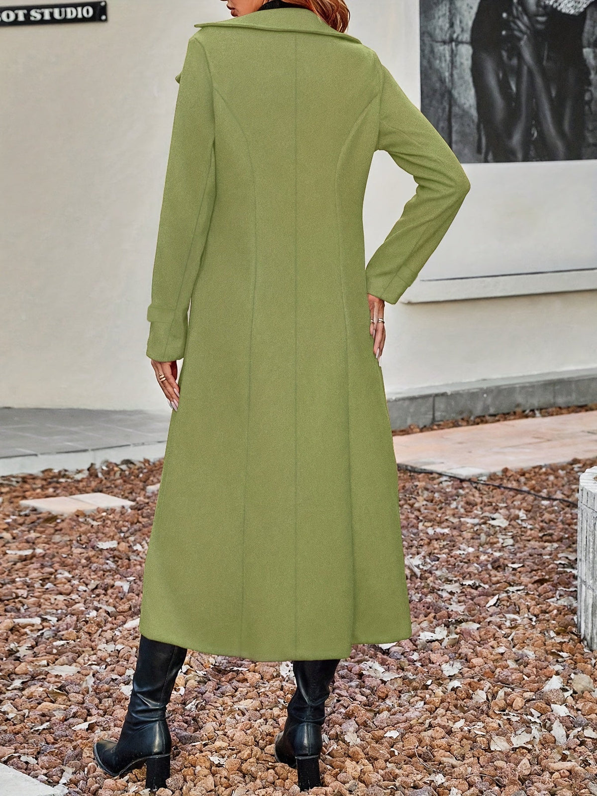 Women's double breasted winter coat - Lana Fiorelli