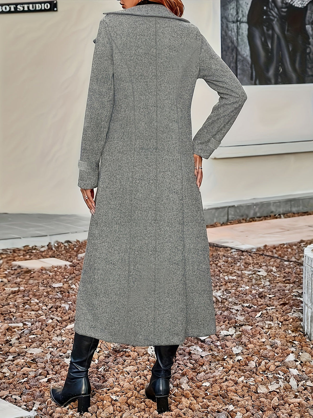 Women's double breasted winter coat - Lana Fiorelli