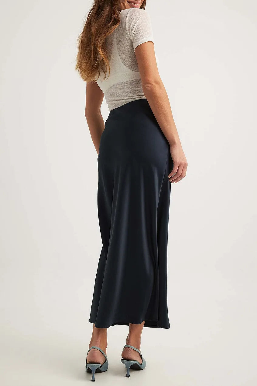 White straight midi skirt - Lana Fiorelli
