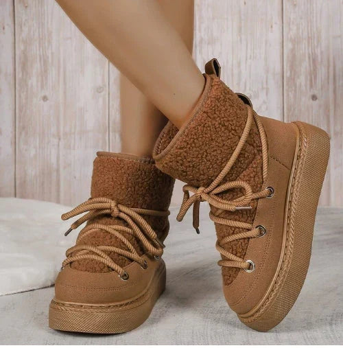 Brown winter snow boots - Lana Fiorelli