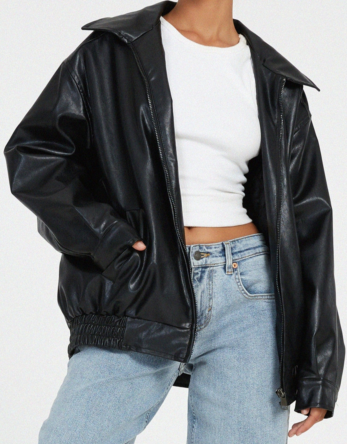 Brown bomber jacket - Lana Fiorelli