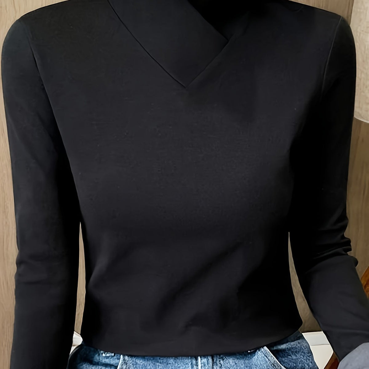 Long Sleeve Top detail - Lana Fiorelli