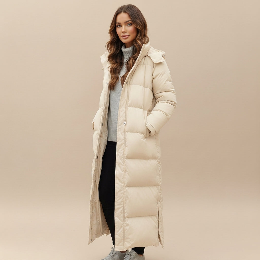 White puffer jacket - Lana Fiorelli