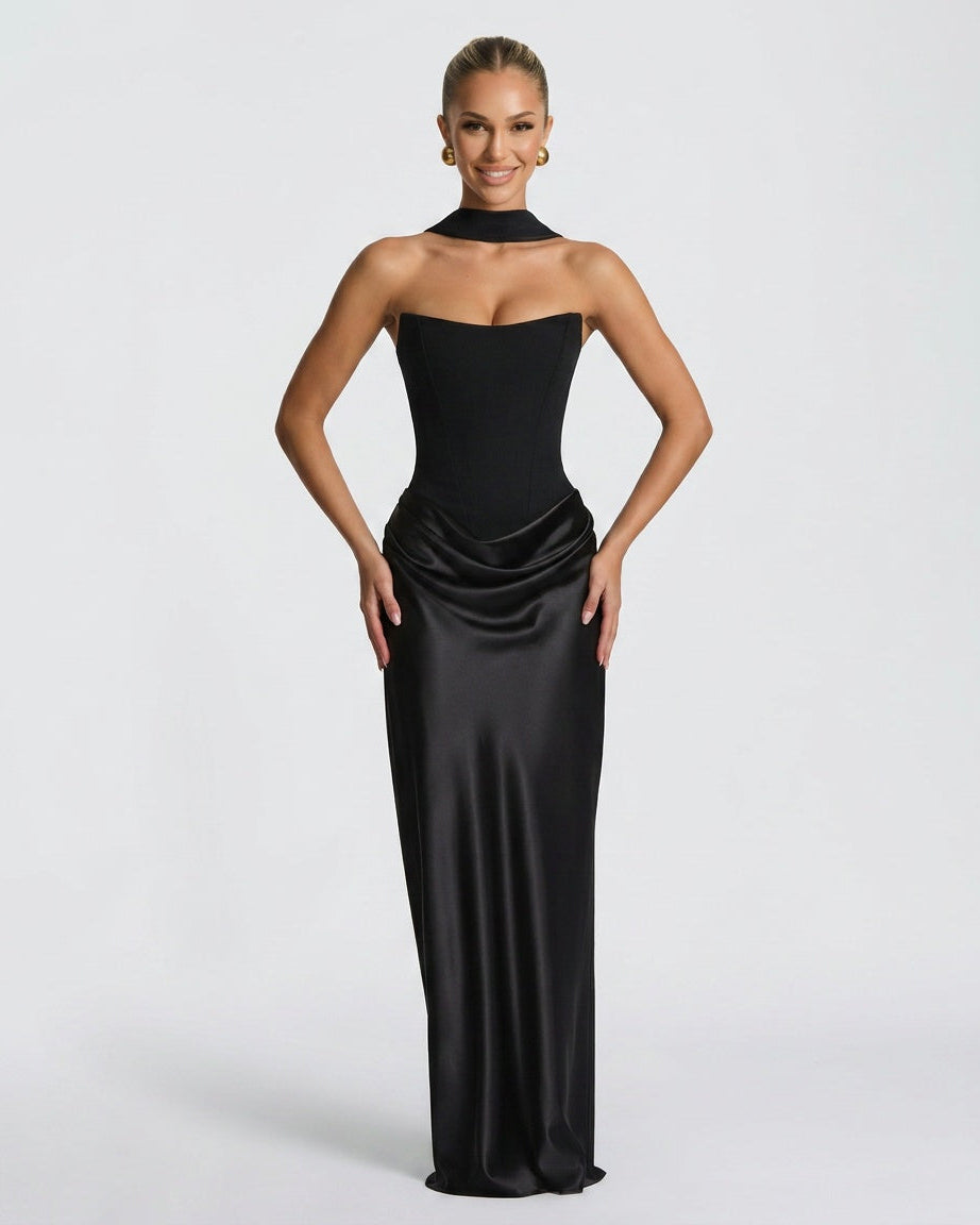Black Maxi Dress - Lana Fiorelli