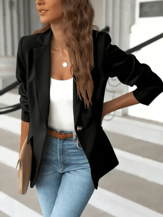 Black formal blazer - Lana Fiorelli