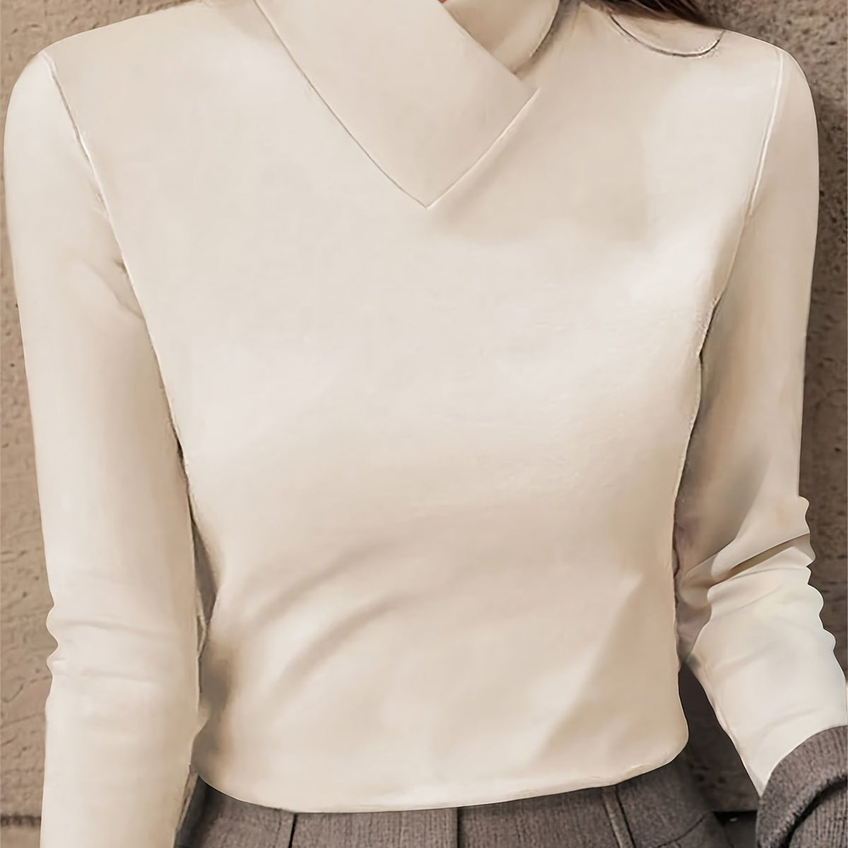 Long Sleeve Top detail - Lana Fiorelli