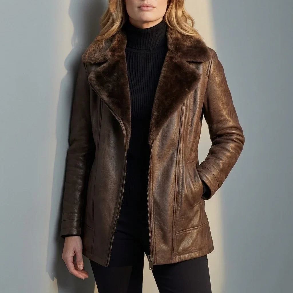 Brown jacket - Lana Fiorelli
