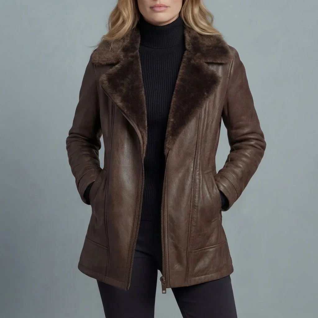 Brown jacket - Lana Fiorelli