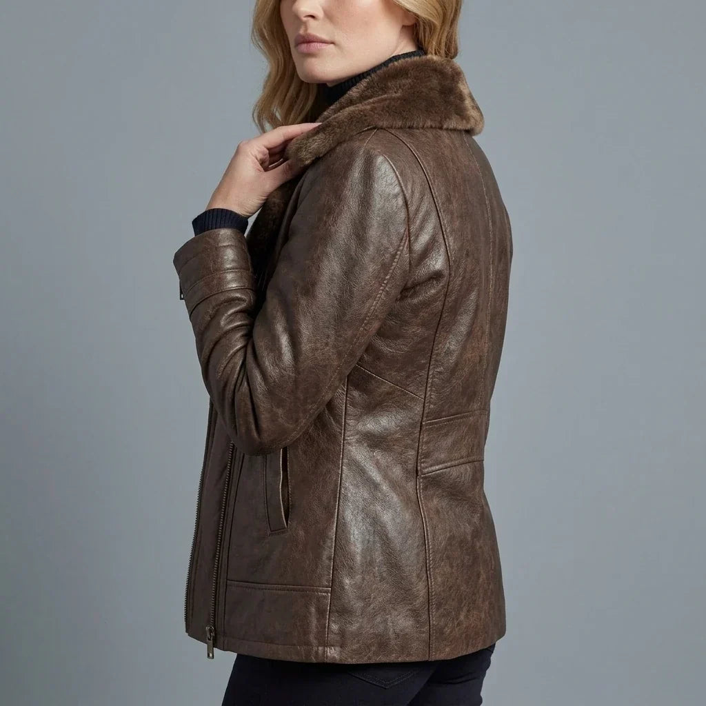 Brown jacket - Lana Fiorelli
