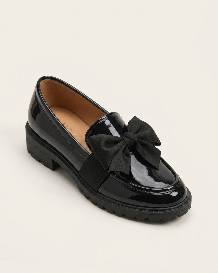 Black Loafers - Lana Fiorelli