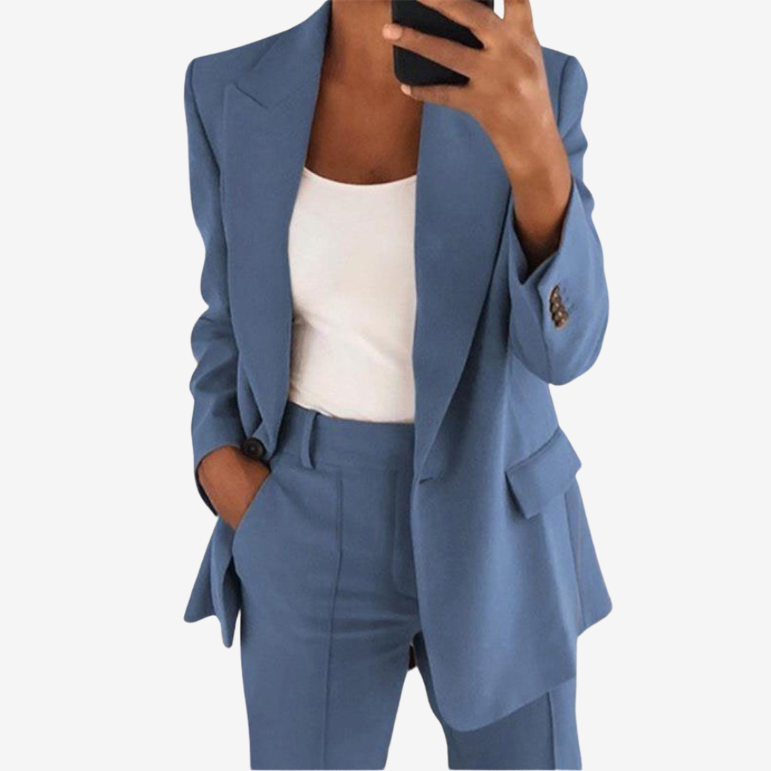 Blue blazer and trousers suit - Lana Fiorelli