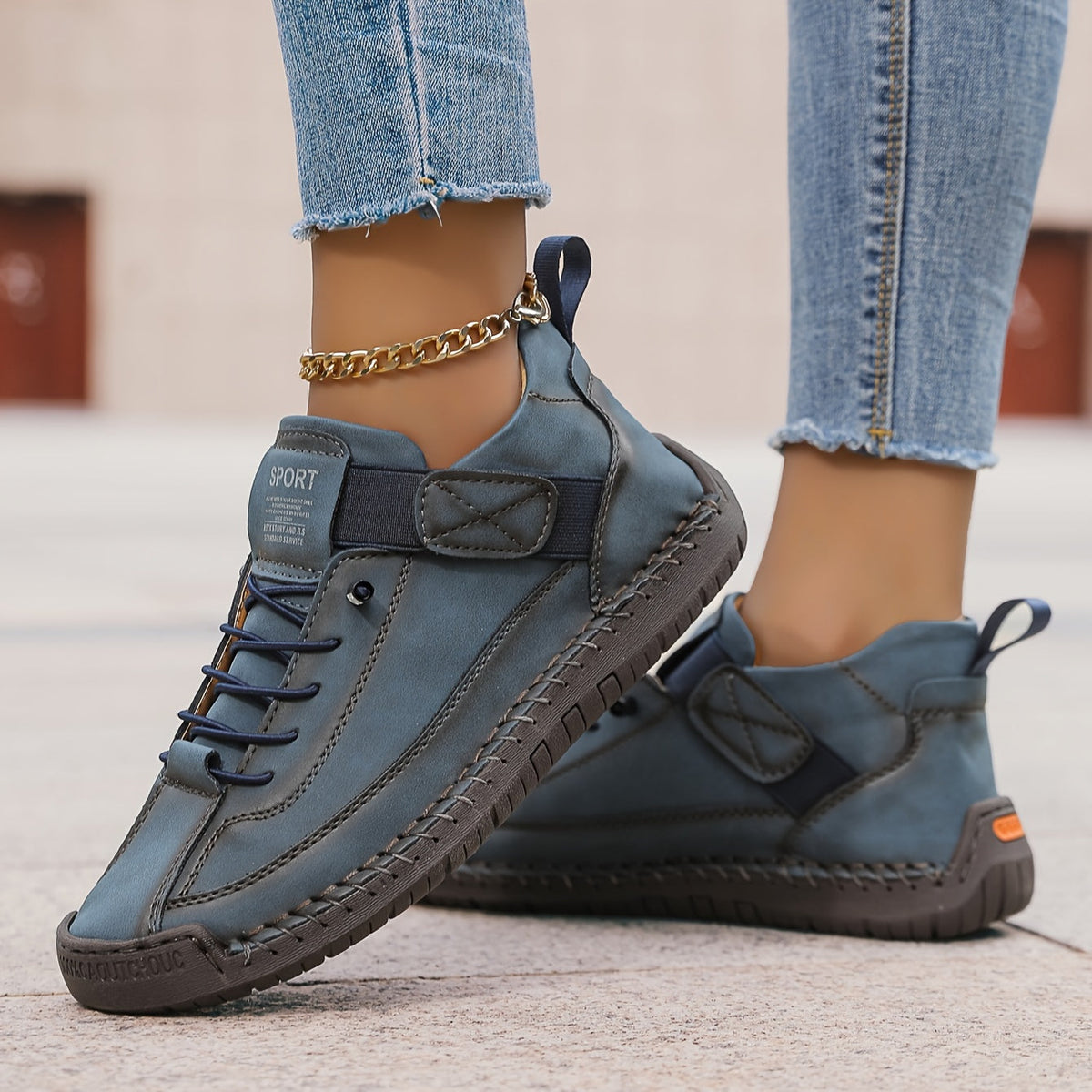 Navy comfort sneakers - Lana Fiorelli