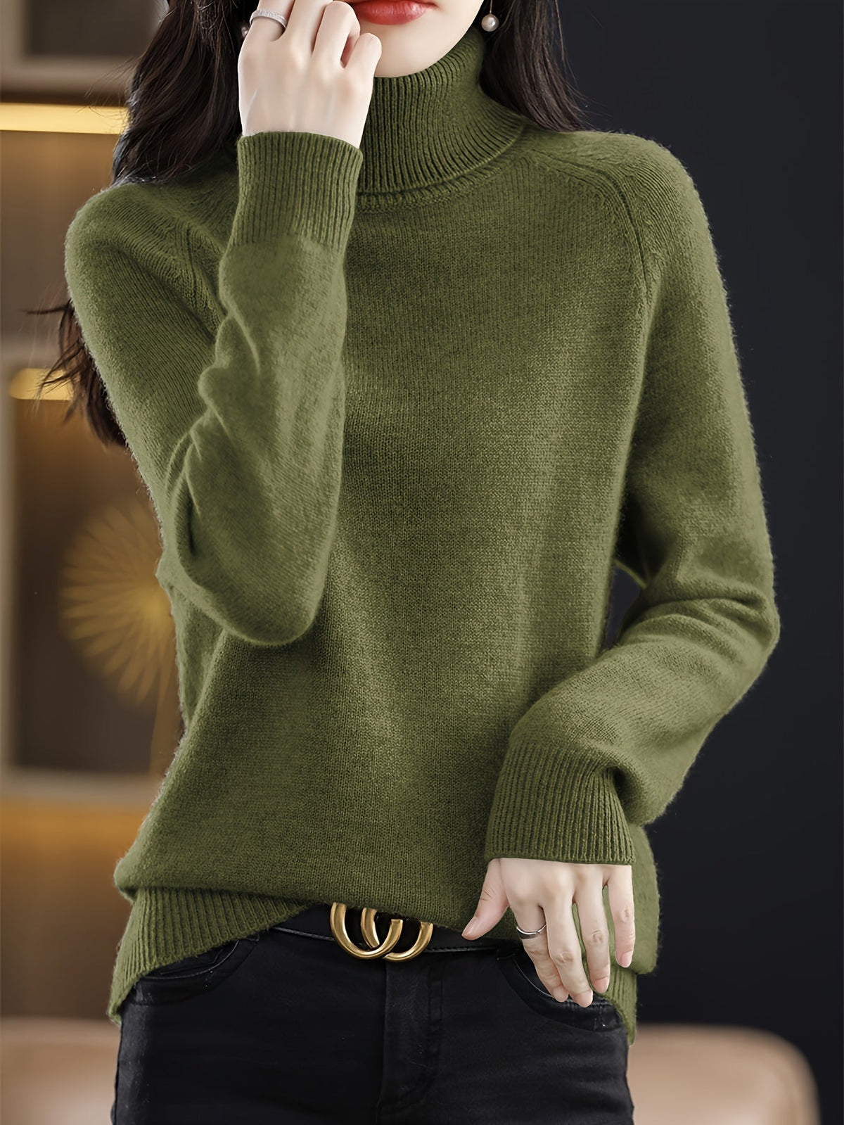 Base Layer Sweater detail - Lana Fiorelli