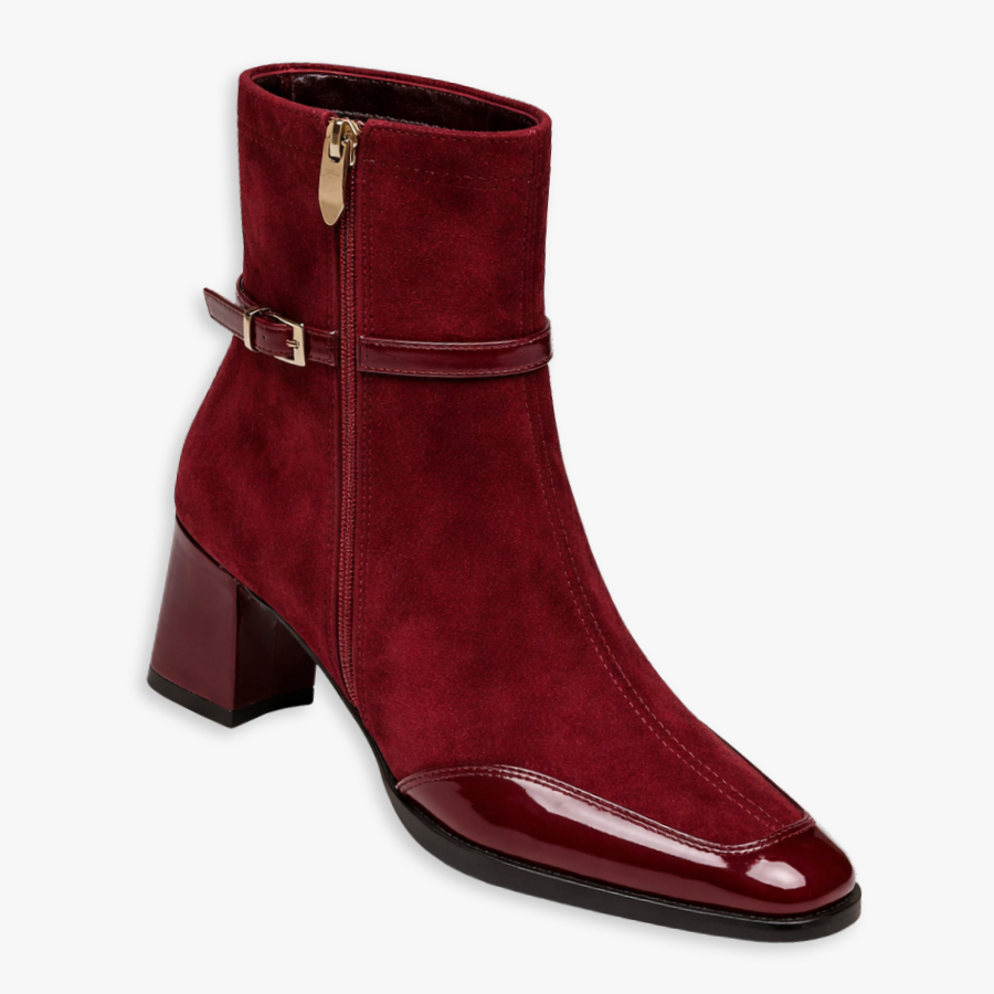 Women's square toe buckle shoes - Lana Fiorelli