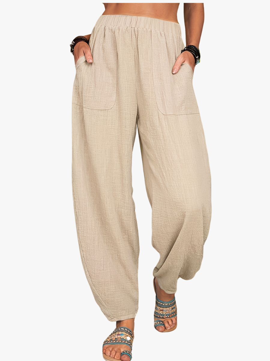 Women's wide leg trousers - Lana Fiorelli
