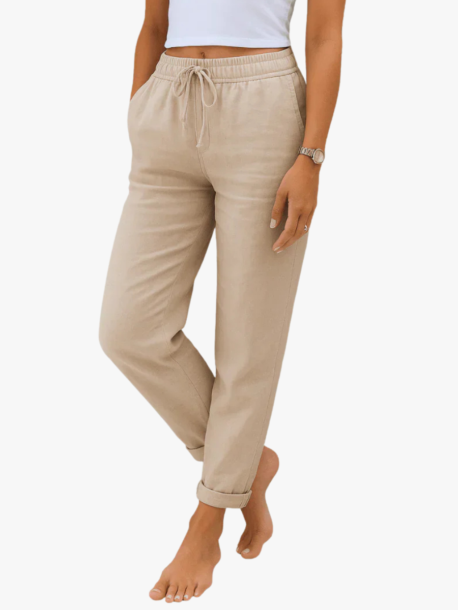 Women's drawstring trousers - Lana Fiorelli