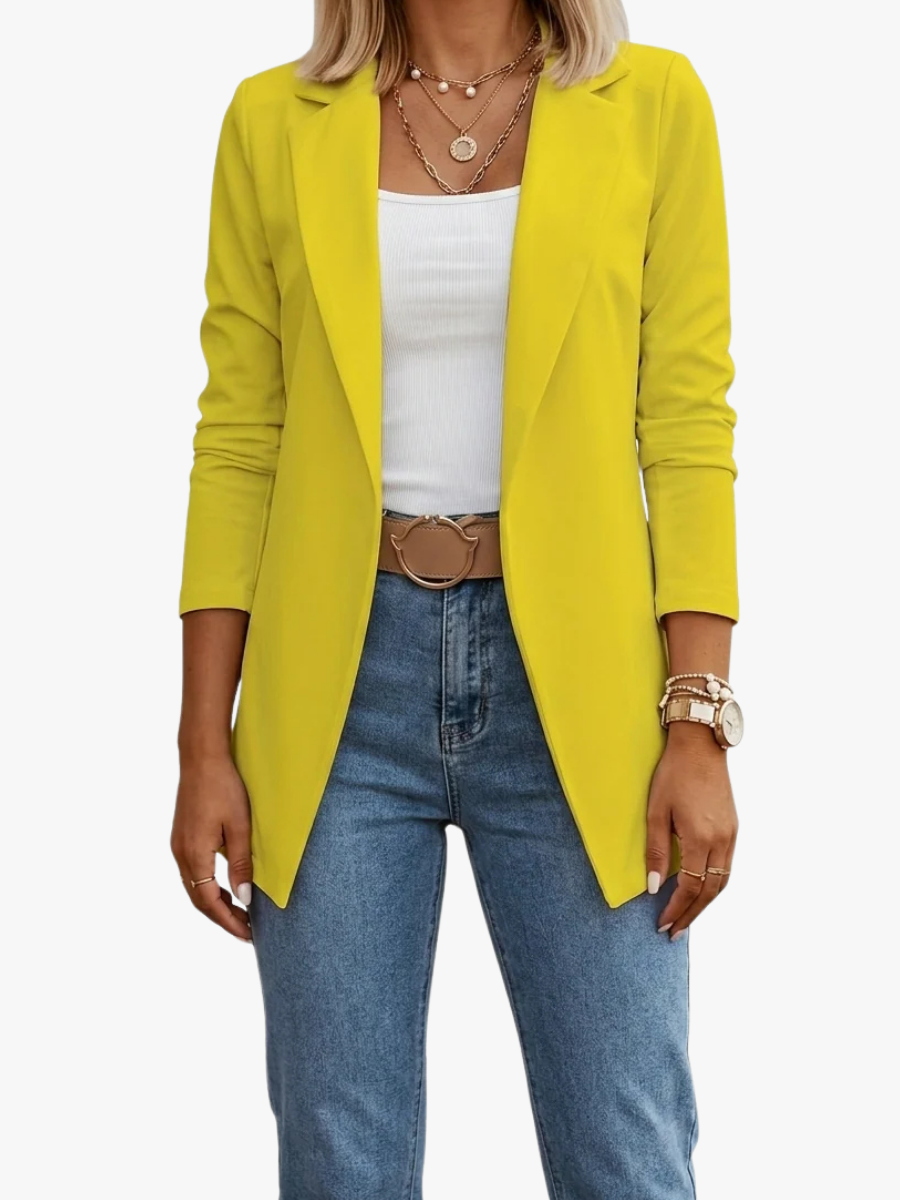 Women's open-front blazer - Lana Fiorelli