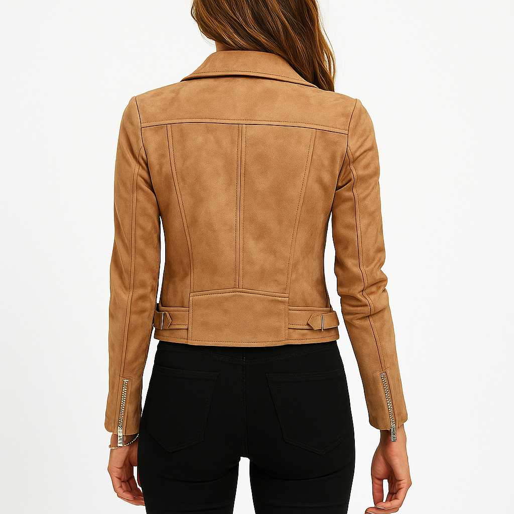 Pink biker jacket - Lana Fiorelli